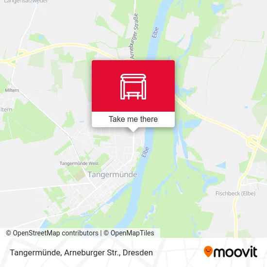Карта Tangermünde, Arneburger Str.