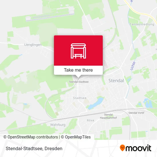 Карта Stendal-Stadtsee
