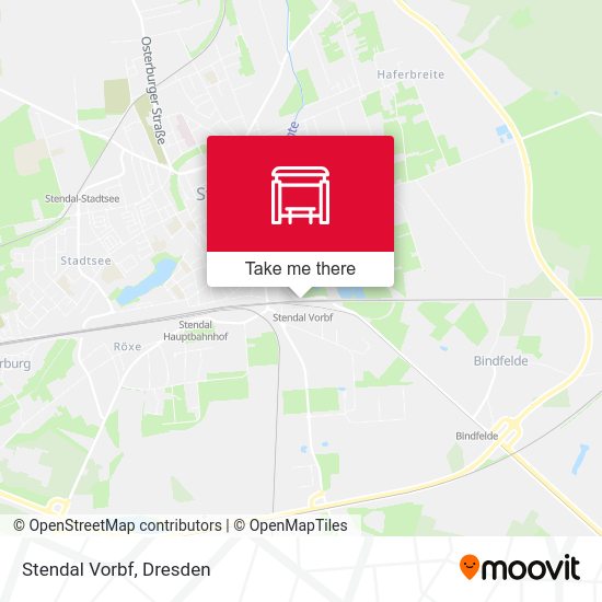 Карта Stendal Vorbf