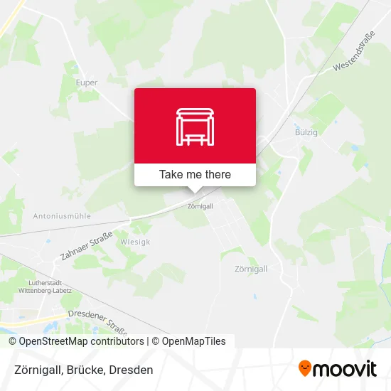 Карта Zörnigall, Brücke