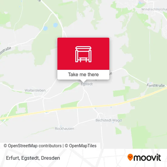 Карта Erfurt, Egstedt