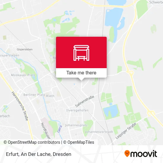 Карта Erfurt, An Der Lache