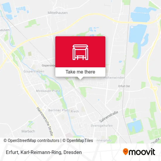 Карта Erfurt, Karl-Reimann-Ring