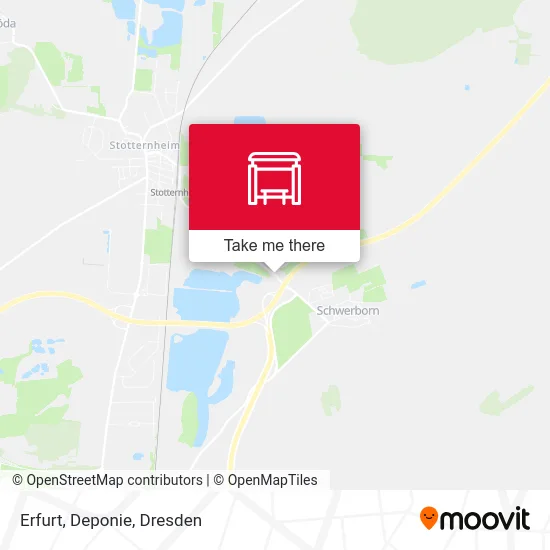 Карта Erfurt, Deponie