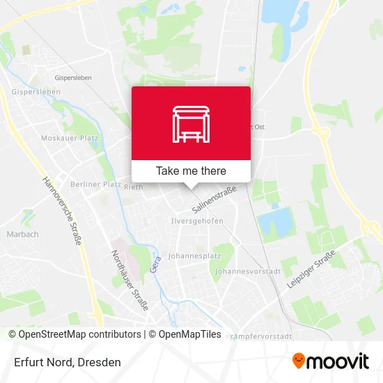 Карта Erfurt Nord