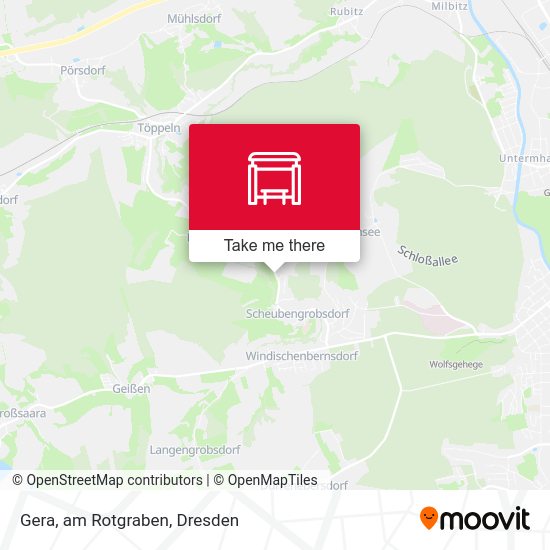 Карта Gera, am Rotgraben