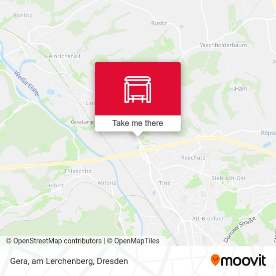 Карта Gera, am Lerchenberg