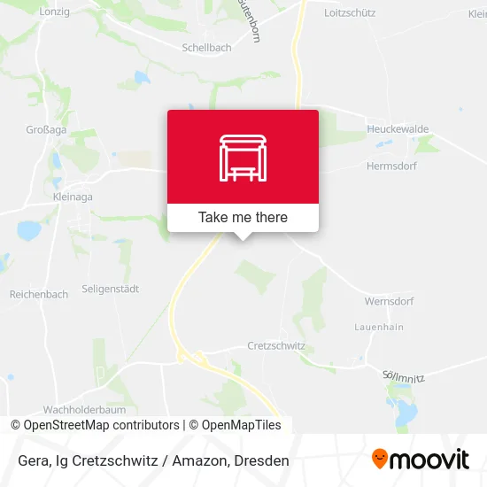 Карта Gera, Ig Cretzschwitz / Amazon
