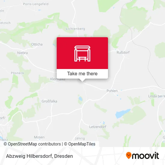 Карта Abzweig Hilbersdorf