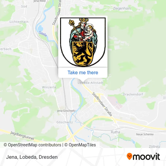 Карта Jena, Lobeda