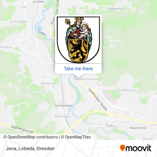 Карта Jena, Lobeda