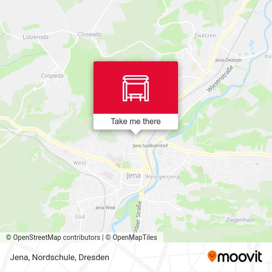 Карта Jena, Nordschule