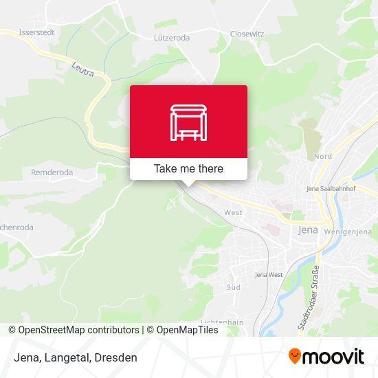 Карта Jena, Langetal