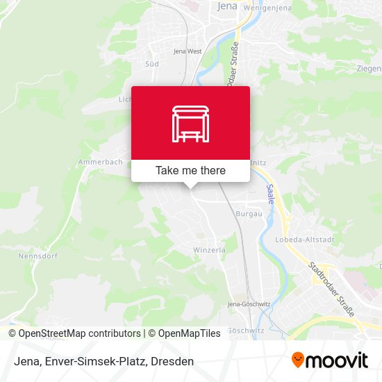 Карта Jena, Enver-Simsek-Platz