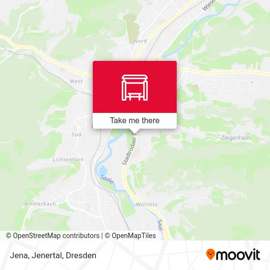 Карта Jena, Jenertal