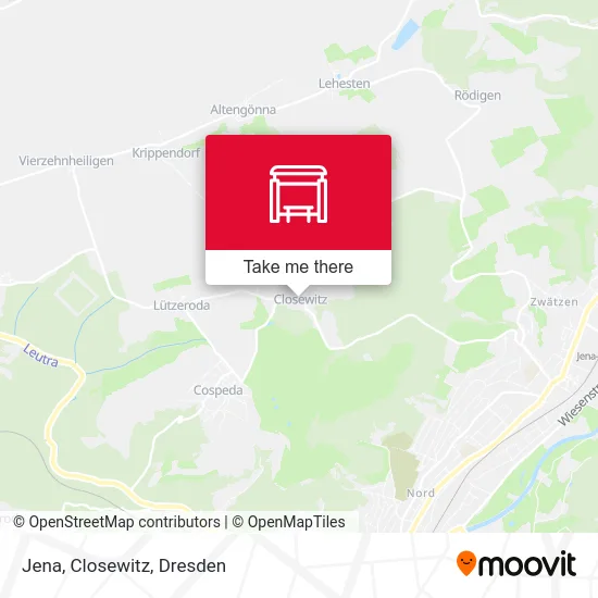 Карта Jena, Closewitz