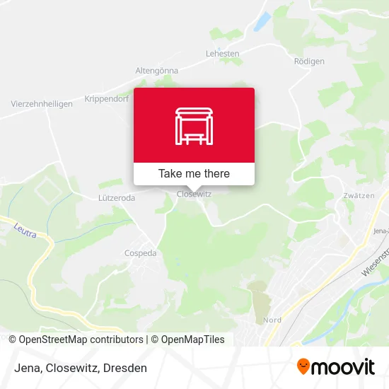 Карта Jena, Closewitz