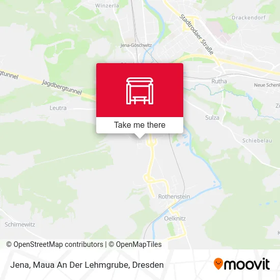 Карта Jena, Maua An Der Lehmgrube