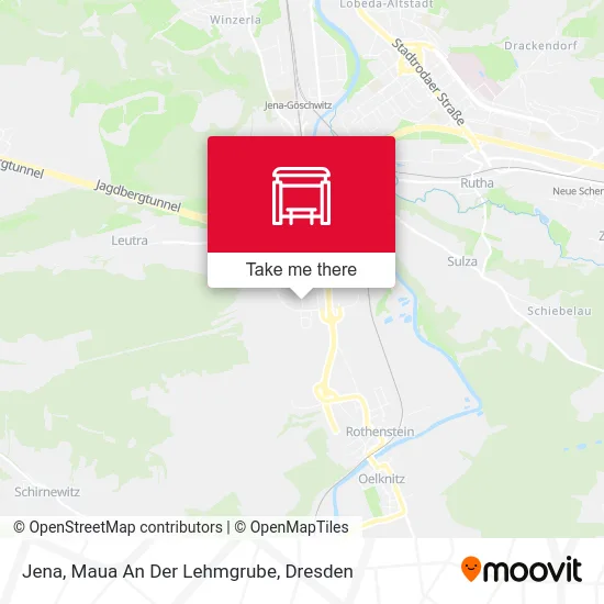Карта Jena, Maua An Der Lehmgrube