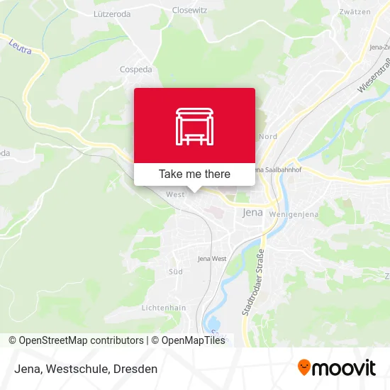 Карта Jena, Westschule