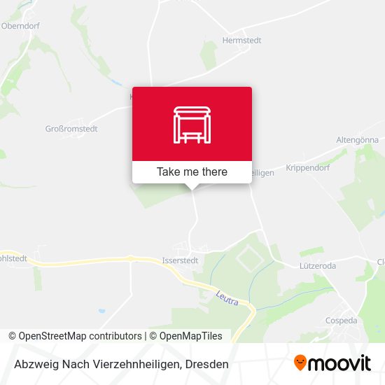 Карта Abzweig Nach Vierzehnheiligen