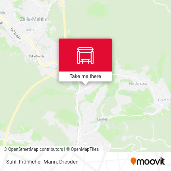 Карта Suhl, Fröhlicher Mann