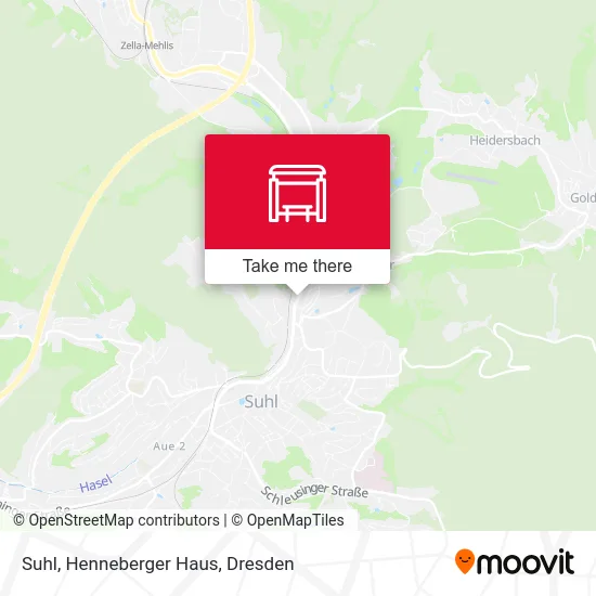 Карта Suhl, Henneberger Haus