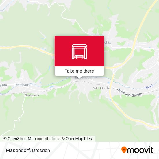 Карта Mäbendorf