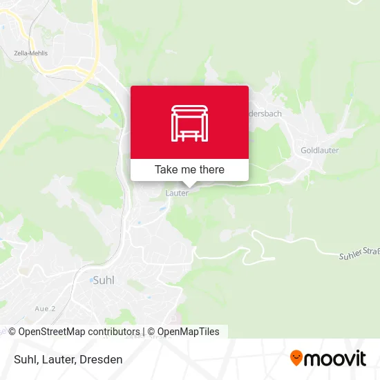 Карта Suhl, Lauter