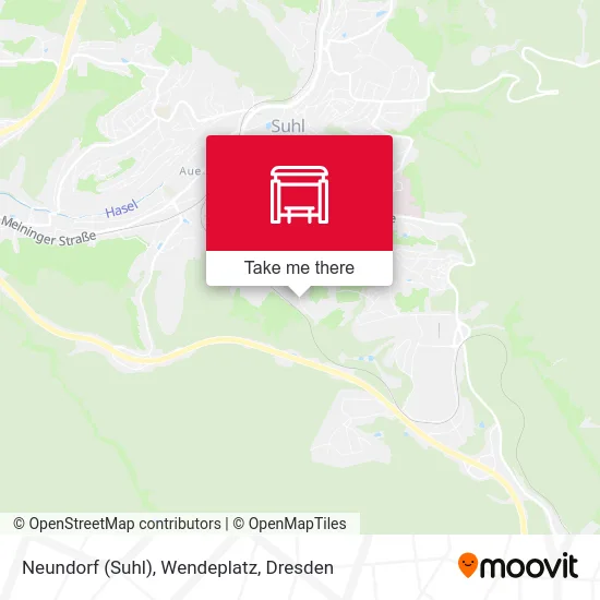 Карта Neundorf (Suhl), Wendeplatz