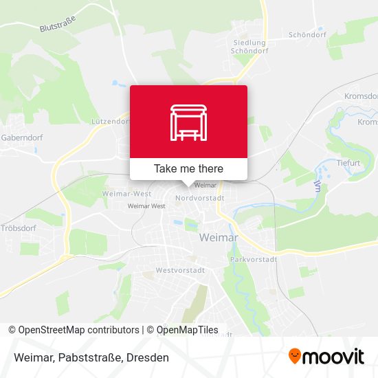 Карта Weimar, Pabststraße