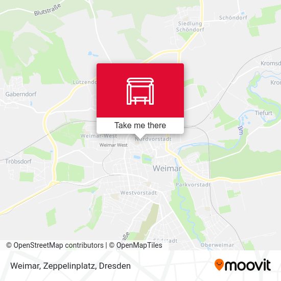 Карта Weimar, Zeppelinplatz