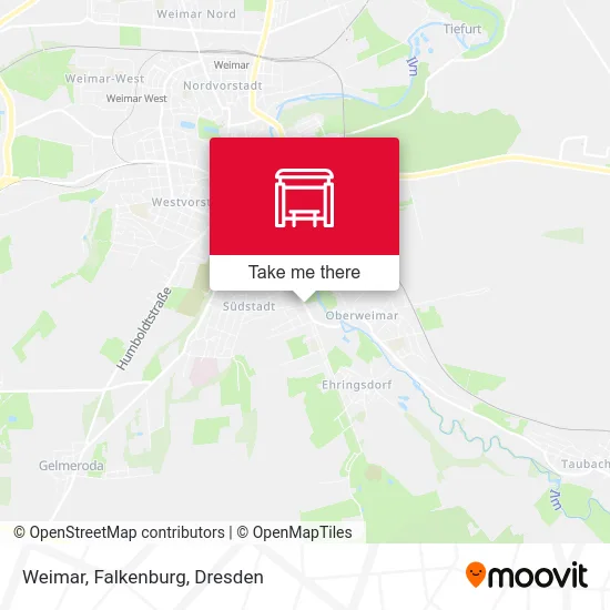 Карта Weimar, Falkenburg