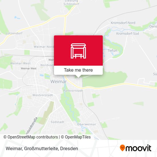 Карта Weimar, Großmutterleite