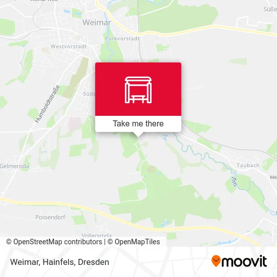 Карта Weimar, Hainfels