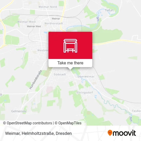 Карта Weimar, Helmholtzstraße