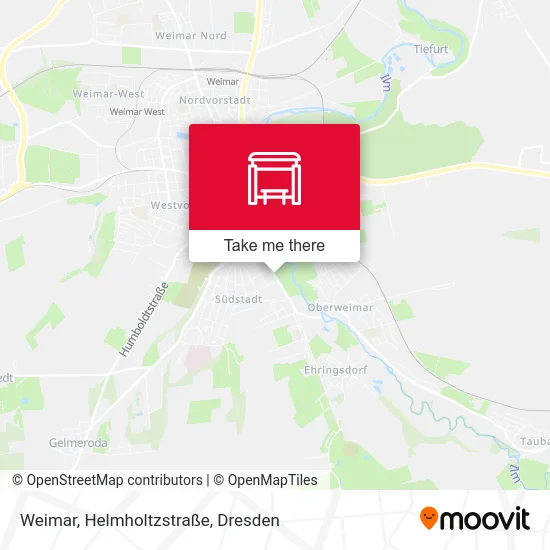 Карта Weimar, Helmholtzstraße