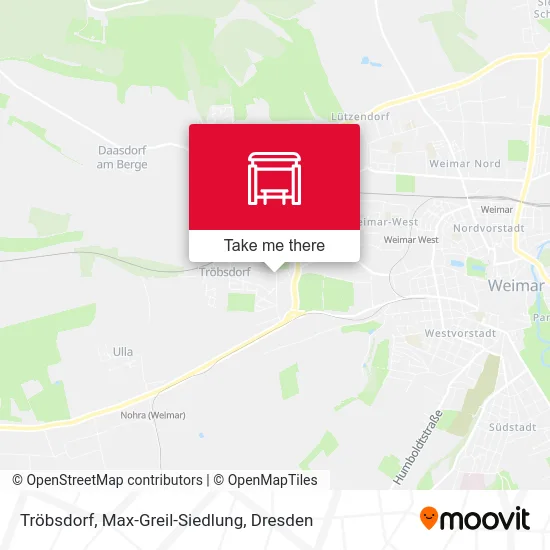 Карта Tröbsdorf, Max-Greil-Siedlung