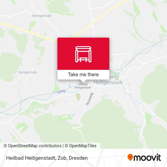 Карта Heilbad Heiligenstadt, Zob