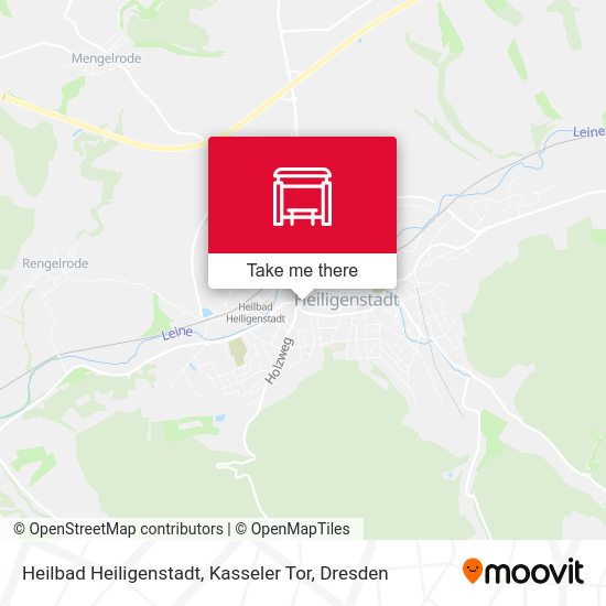 Карта Heilbad Heiligenstadt, Kasseler Tor