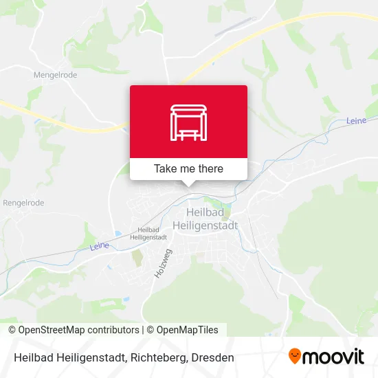 Карта Heilbad Heiligenstadt, Richteberg