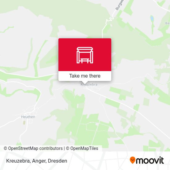 Карта Kreuzebra, Anger