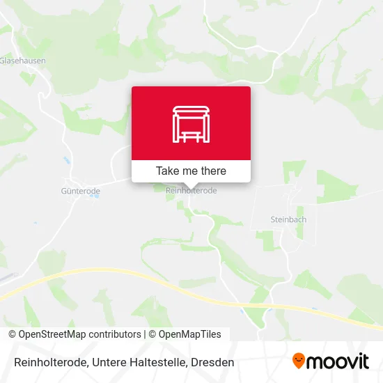 Карта Reinholterode, Untere Haltestelle