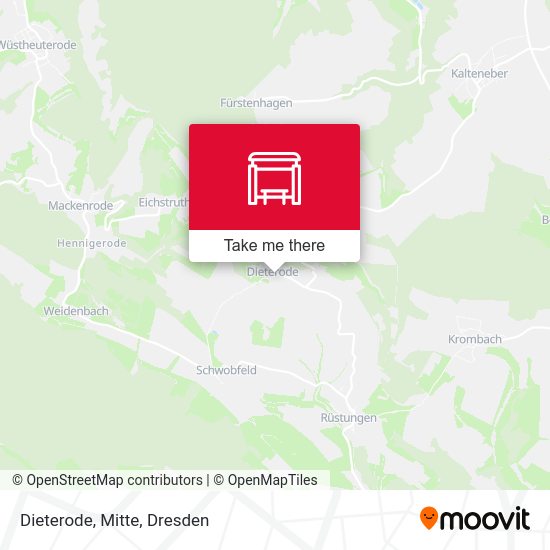 Карта Dieterode, Mitte
