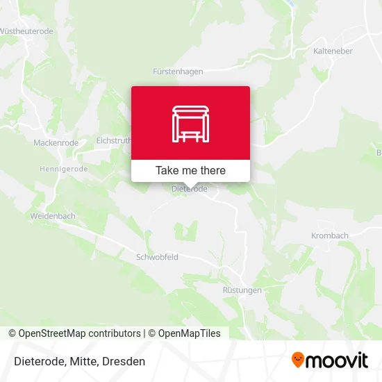 Карта Dieterode, Mitte