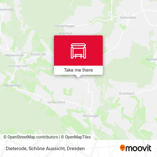 Карта Dieterode, Schöne Aussicht