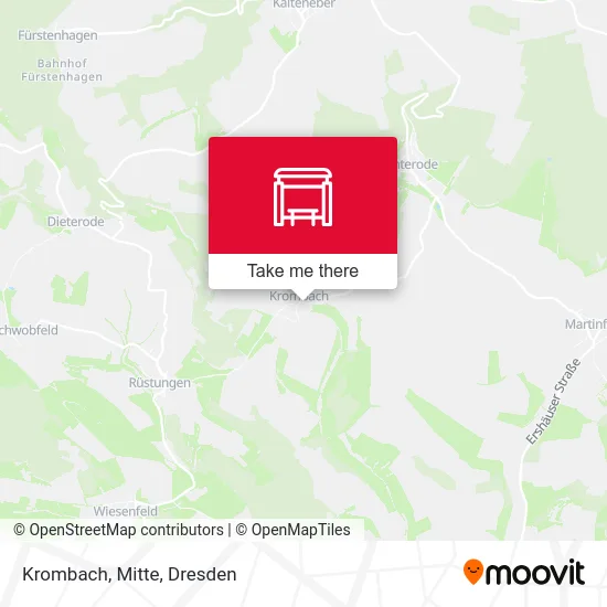Карта Krombach, Mitte