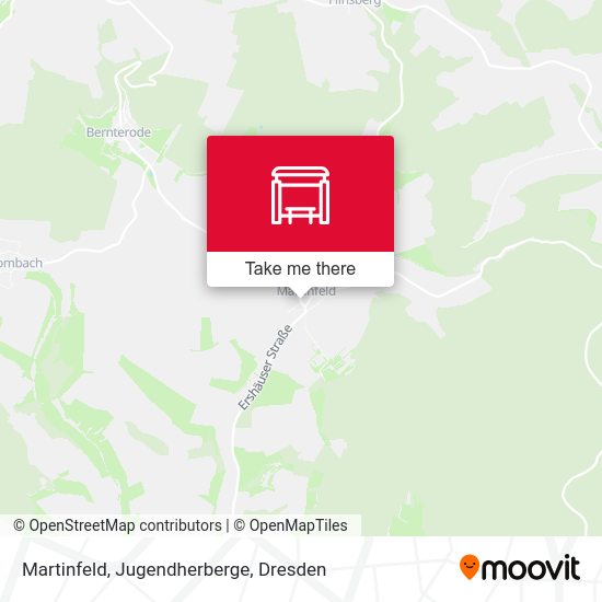 Карта Martinfeld, Jugendherberge