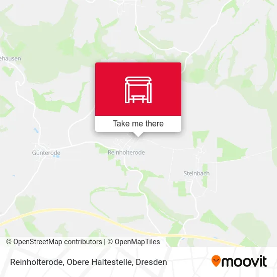 Карта Reinholterode, Obere Haltestelle