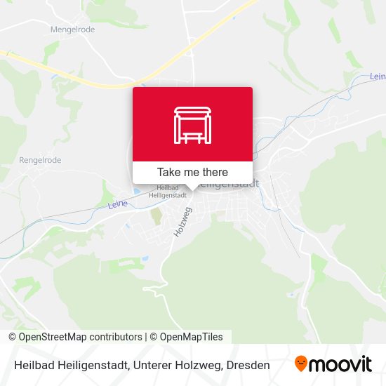 Карта Heilbad Heiligenstadt, Unterer Holzweg